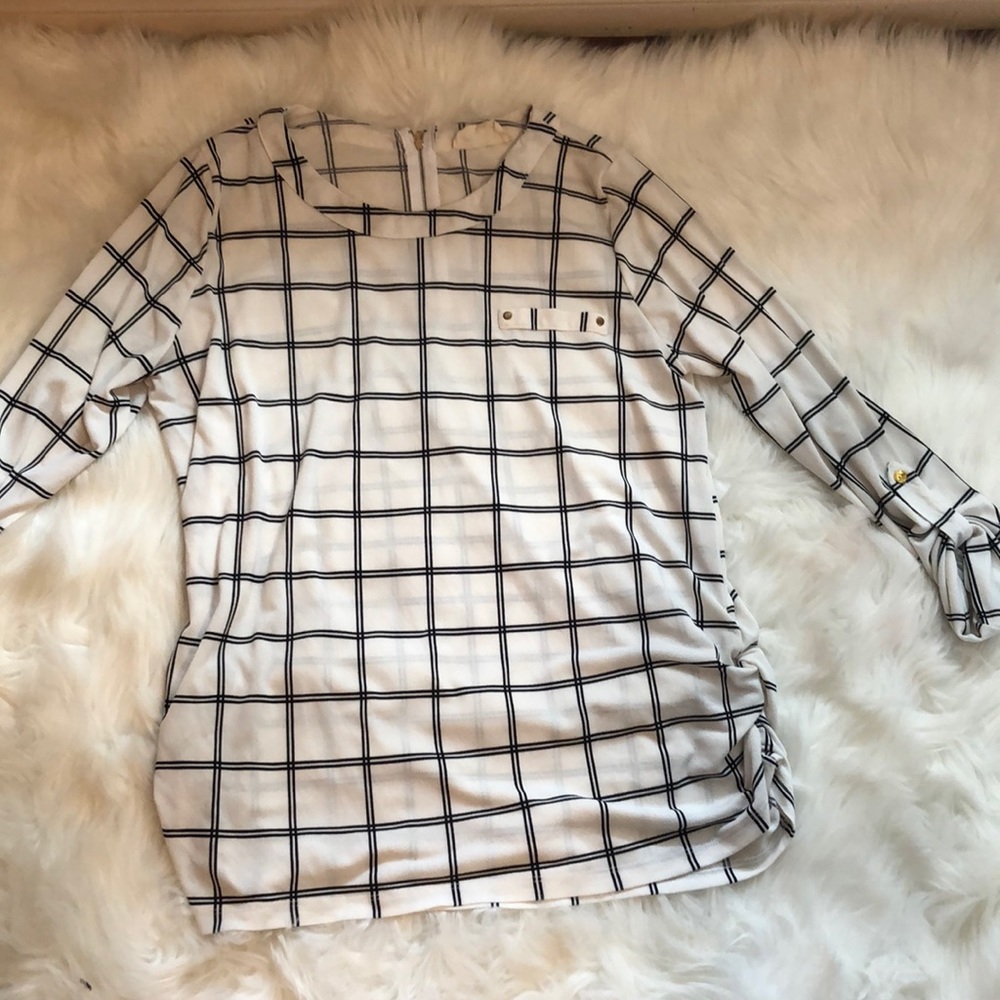 Checkered Blouse